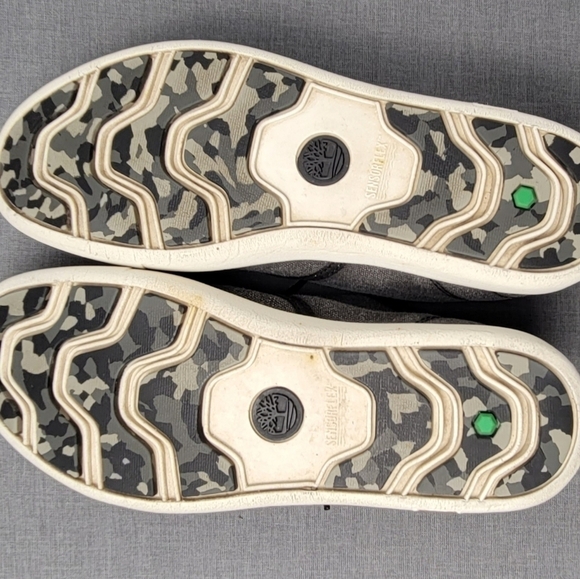 TIMBERLAND Amherst Canvas Oxford Shoes. Distressed and Faded Style. - Picture 5 of 8